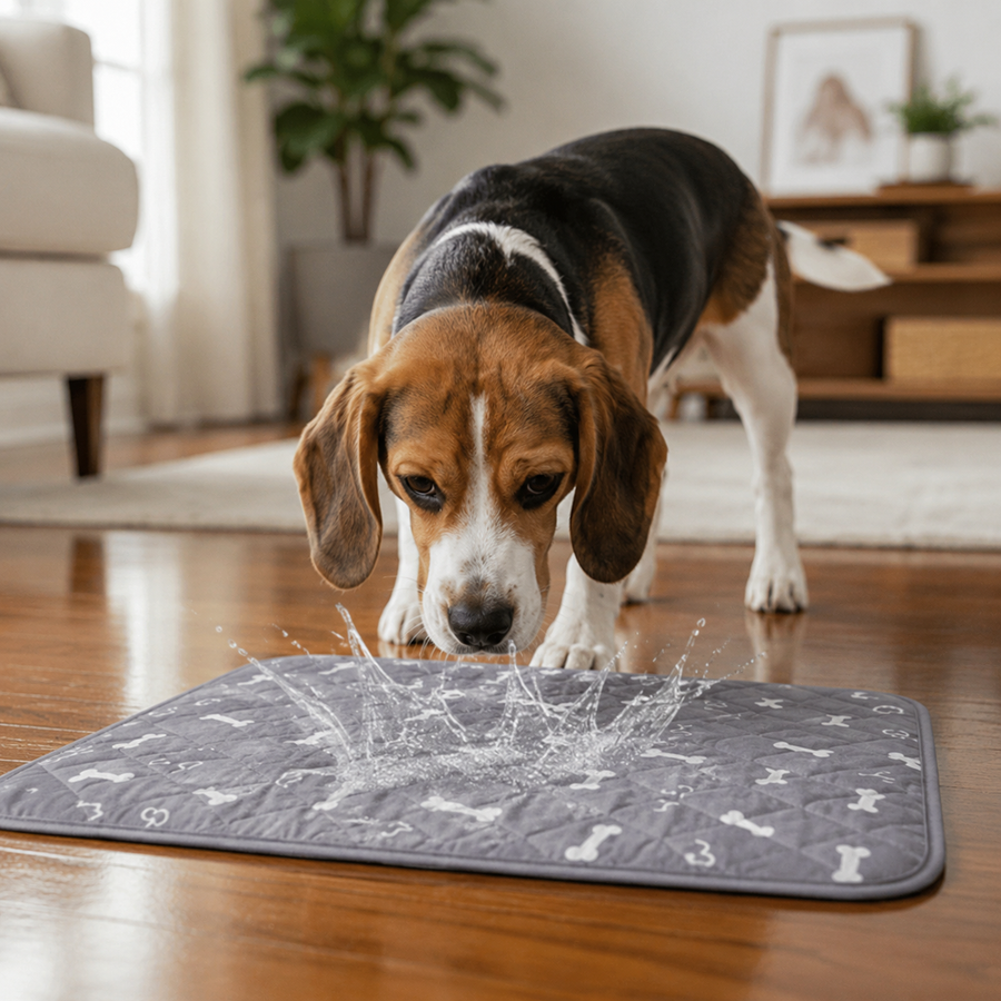 A pad dogs use on instinct